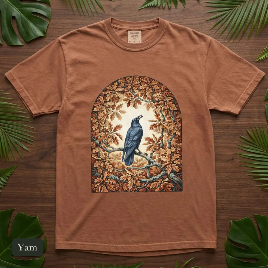 Fall Crow Shirt — Folk and Fauna