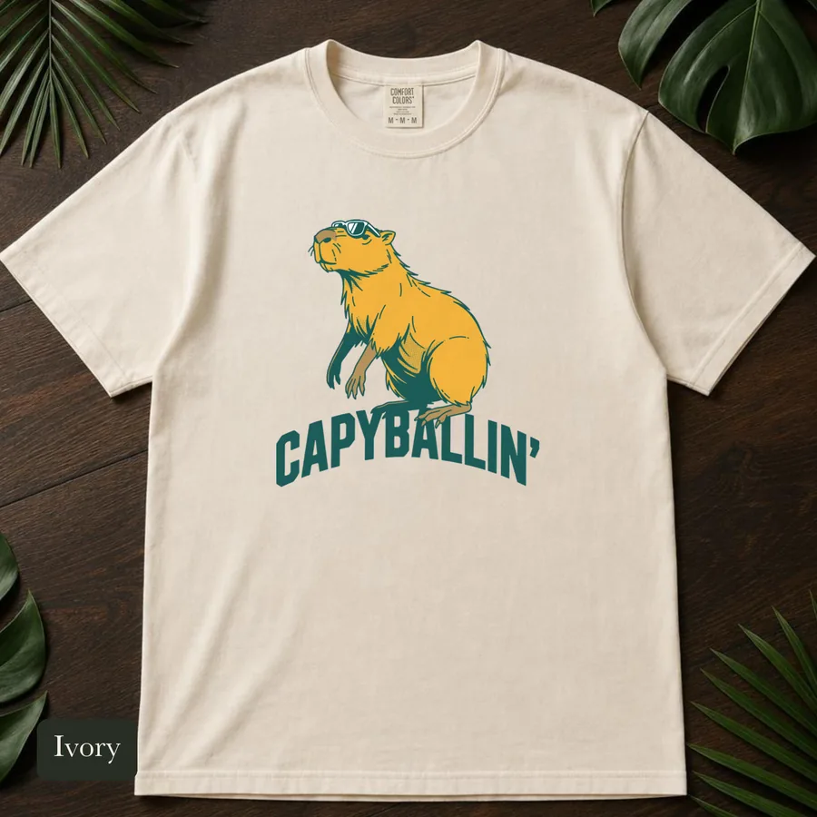 Capybara Shirt — Folk and Fauna
